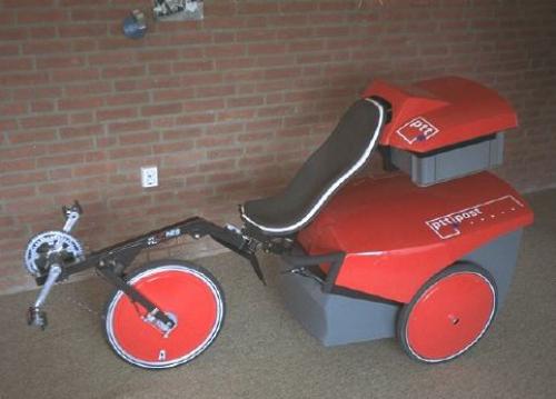 Prototype de tricycle Flevo pour postiers