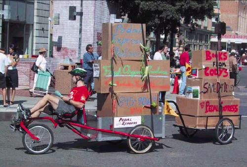 Tri-hauler trike para transporte pesado